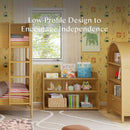 Melo Montessori-Inspired Bookcase - Honey