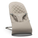 Bouncer Bliss - Sand Grey Cotton Classic Quilt - Dark Grey Frame