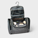 Large Hanging Toiletry Bag - Gray