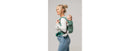 Mabe The Monarch Soft Baby Carrier - Evergreen Check