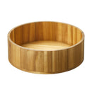 Round Acacia Wood Lazy Susan Organizer - 10.5 Inch