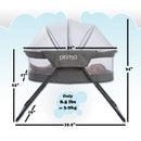 Cocoon Deluxe Folding Indoor & Outdoor Travel Bassinet