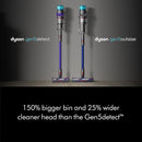 Cordless Vacuum Cleaner - Nickel/Blue