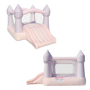 Bounceland Castle Inflatable Bounce House - Cotton Candy Pink