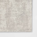 Jacquard Luxe Cotton/Polyester Table Runner - Gray