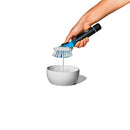 Soap Dispensing Dish Brush Storage Set - Black