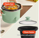 1.5qt Slow Cooker - Seaglass