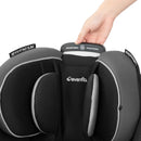 Revolve 360 Slim 2-in-1 Rotational Convertible Car Seat - Canton Black