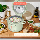 Electric Rice and Grain Cooker - Sage Green