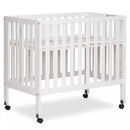 Jett Non-Full Size Folding Crib - White