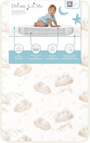 2-In-1 Breathable Two-Sided Portable Crib Mattress