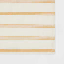 60" x 84" Cotton Striped Tablecloth Yellow