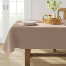 104" x 60" Solid Natural Tablecloth