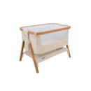 CoZee Bedside Crib - Scandinavian Walnut/Ecru