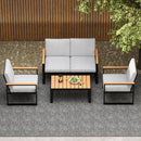 Bundle | Outdoor Sofa & Dining Table Set
