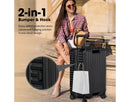 Zipperless Aluminum Frame Suitcase with Spinner Wheels - 24"