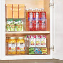 Clear Pantry Bins Set - 6 Pieces