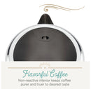 12-Cup Stainless Steel Stovetop Coffee Percolator
