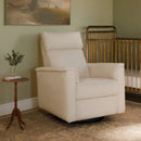 Willa Plus Power Glider Recliner w/ Power Headrest - Performance Ivory Boucle