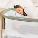 Beside Me Dreamer Organic Bassinet - Sage