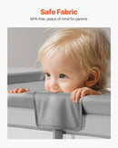 Large Baby Playpen - Gray