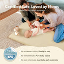 Thick Soft Non-Toxic Baby Play Mat - Beige