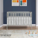 Synergy 5-In-1 Convertible Crib - Cool Grey