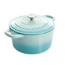 Round Dutch Oven - Aqua Blue