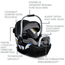Willow SC Infant Car Seat with Alpine Base - Pindot Onyx