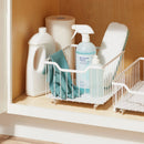 Sliding metal Under the Sink Kitchen Organizer