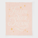 Kids' Throw Blanket - Follow Your Dreams