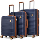 Expandable Spinner Luggage Set - Navy