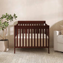 4-in-1 Convertible Mini Crib - Espresso