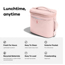 Insulated Lunch Bag - Zipper Closure, Polyester