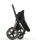 Priam 4 Stroller - Rose Gold Frame with Deep Black