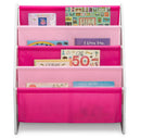 Delta Children Sling Book Rack Bookshelf for Kids' - White/Pink