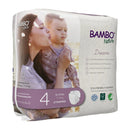 Bambo Nature Diapers, Disposable Baby Diapers, Skin-Friendly, Size 4, 15-31 lbs, 27 Count, 6 Packs, 162 Total