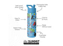 Summit Insulated Water Bottle - Blue