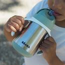 Stainless Steel Straw Sippy Cup - Sage