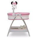 Minnie Mouse Bassinet with Mobile Arm - White
