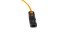 Tether Tools TetherPro Optima 10G TetherBoost Locking USB-C Extension Cable (16', High-Visibility Orange)