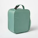 Flip-Down Square Lunch Bag - Sage Green