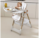 5 in 1 Convertible High Chair - White