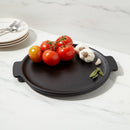 15" X 13" Black Acacia Modern Serving Tray - Threshold™