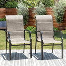 Outdoor Dining Chairs Set of 2