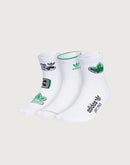 Adidas Worldwide Quarter Crew Socks 3-Pack