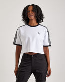 Adidas 3-Stripes Loose Cropped Tee