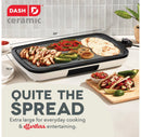 Electric Flat Top Griddle - Cream