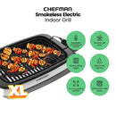 Smokeless Indoor Electric Grill - Stainless Steal