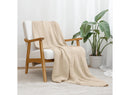 Muslin Throw Blanket - Sand